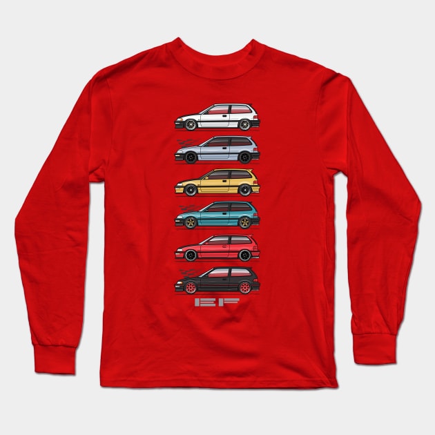 Six Efs Long Sleeve T-Shirt by JRCustoms44